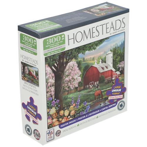 Wholesale 300PC HOMESTEADS SPRING MORNING LARGE FORMAT PUZZLE