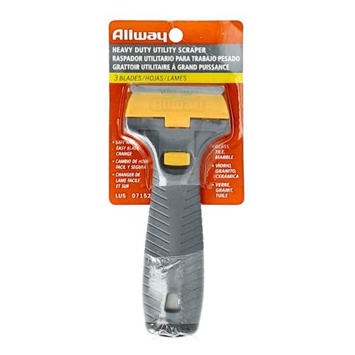Wholesale ALLWAY HEAVY DUTY UTILITY SCRAPER WITH 3 BLADES -NO ADVERTISING OR INTERNET SALE