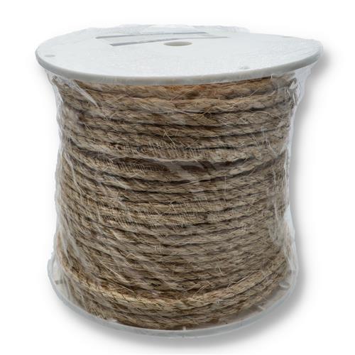 Wholesale 330'x1/2'' NATURAL TWISTED SISAL ROPE SPOOL 361LB WLL