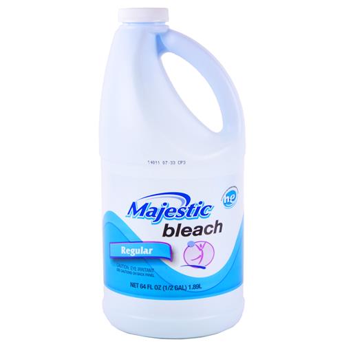 Wholesale Majestic Regular Liquid Bleach 1/2 Gallon