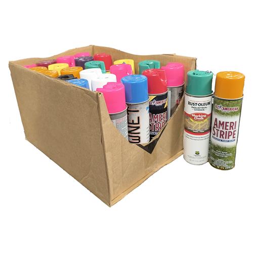 Wholesale 16OZ MARKING SPRAY PAINT ASSORATED BRANDS AND COLORS