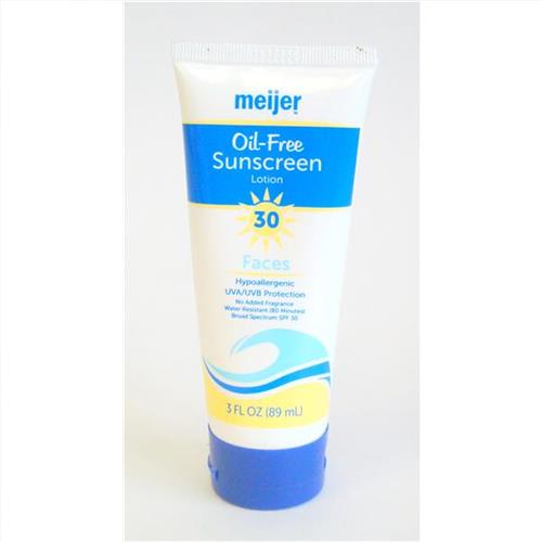 Wholesale SPF30 SUNSCREEN LOTION OIL FREE FACES