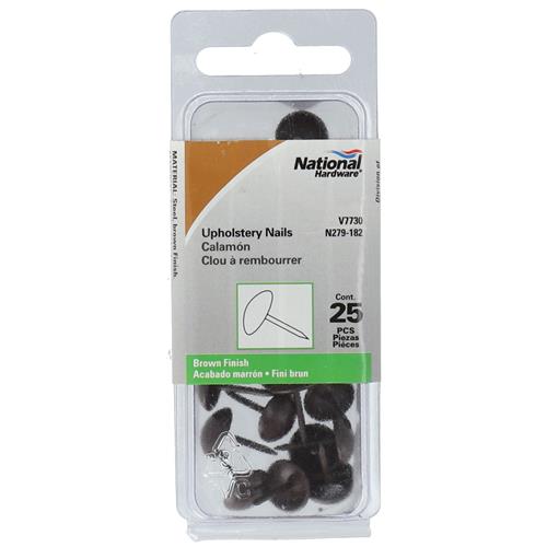 Wholesale Z25CT UPHOLSTERY NAILS BROWN FINISH GLW