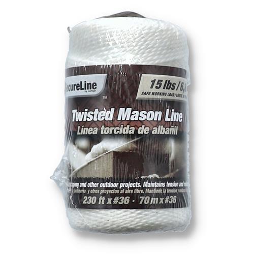 Wholesale 230'x#36 TWISTED MASON TWINE 15LB WLL