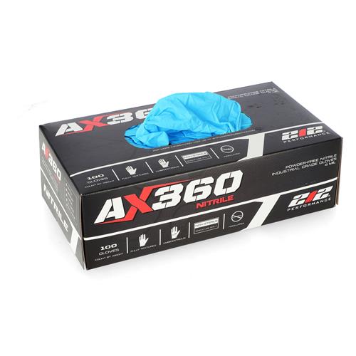 Wholesale Disposable 4mil Blue Nitrile Gloves (Latex Free) (100 Count Box)