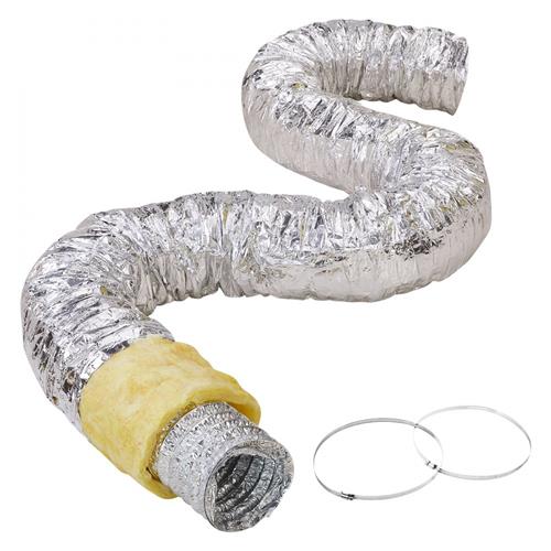 Wholesale VEVOR 25' 5'' DRYER VENT HOSE DUCTVEVOR Dryer Vent Hose, 5'' Insulated Flexibl