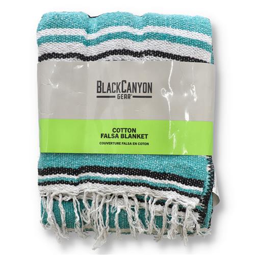 Wholesale BLACK CANYON 50x60" COTTON FALSA BLANKET ASSORTED COLORS