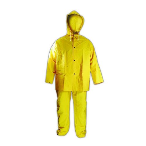 Wholesale Z3pc RAIN SUIT 5xl 35mm PVC On Polyester GLW