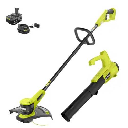 Wholesale ZRyobi 18V 13in Trmer/Blwr Combo Kit - GLW