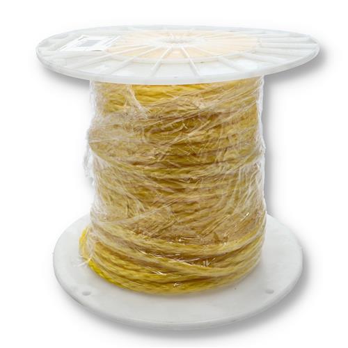 Wholesale 500'x3/8'' YELLOW HOLLOW BRAID POLY ROPE SPOOL