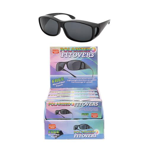 Wholesale POLARIZED FITOVER SUNGLASS w/POUCH