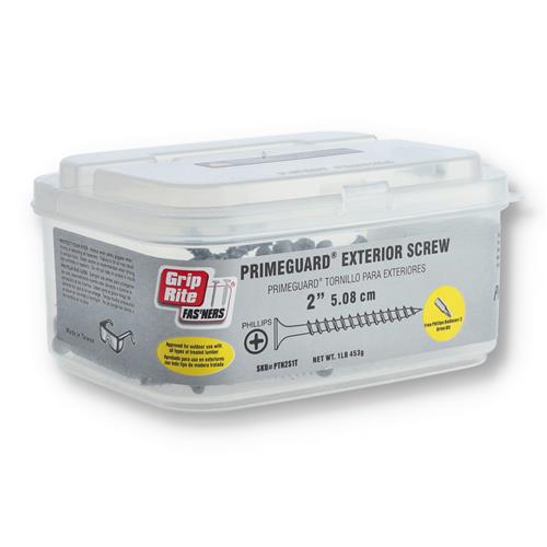 Wholesale PRIMEGUARD 1LB EXTERIOR SCREWS 2'' PHILLIPS