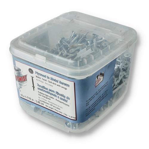 Wholesale PRO-TWIST 5LB SELD DRILLING PLYWOOD TO METAL SCREWS #10x17/16''