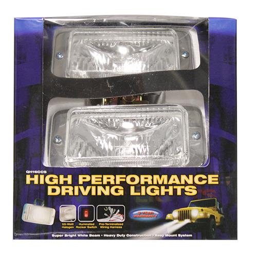 Wholesale ZHIGH PERFORMANCE DRIVING LIGHT KIT RECTANGULAR GLW
