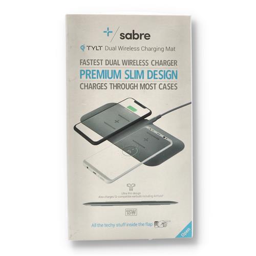 Wholesale DUAL WIRELESS CHARGING MAT SABRE SLIM DESIGN NO CHARGER