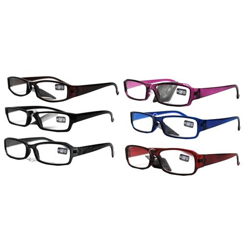 Wholesale Plastic Reading Glasses 275 Power Assorted Colors