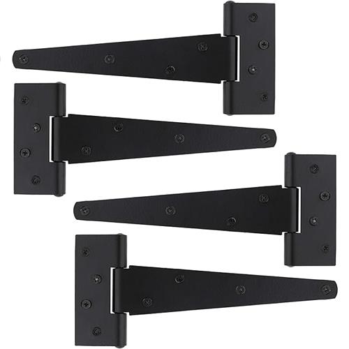 Wholesale RURAL365 4PK 8'' T STRAP HINGE SET WITH SCREWS