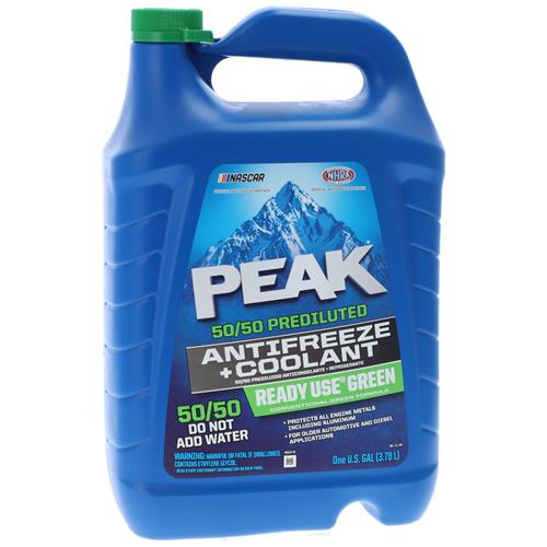 peak green coolant