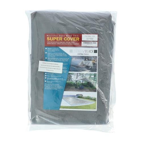 Wholesale TARP SILVER/BLACK 240FT² 20 MIL