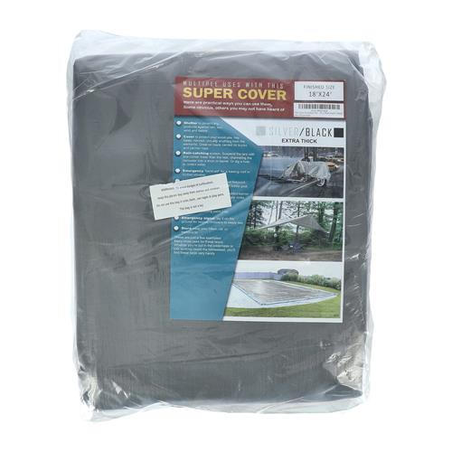 Wholesale TARP SILVER/BLACK 432FT² 20 MIL