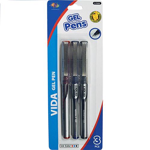Wholesale Gel Pen 3 Color Needle Point