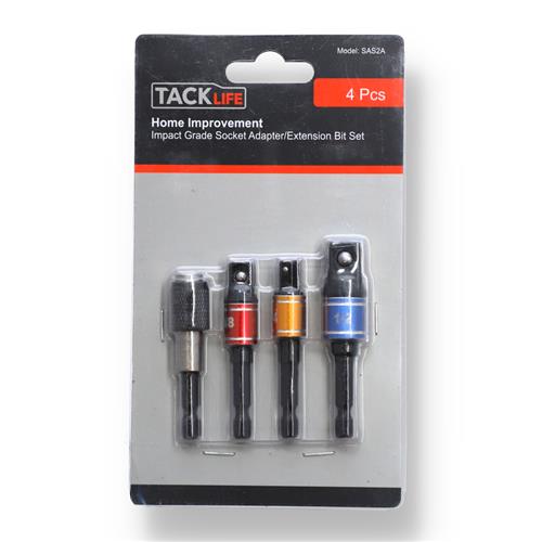 Wholesale Z4PC SOCKET & BIT ADAPTERS IMPACT GRADE GLW