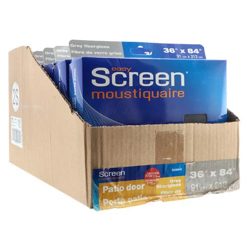 Wholesale Z36x84'' PATIO DOOR SCREEN REPLACEMENT SILVERGRAY GLW