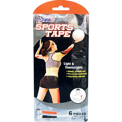 Wholesale 6 Pack Sports Tape by Paraid 1.96x6.88"