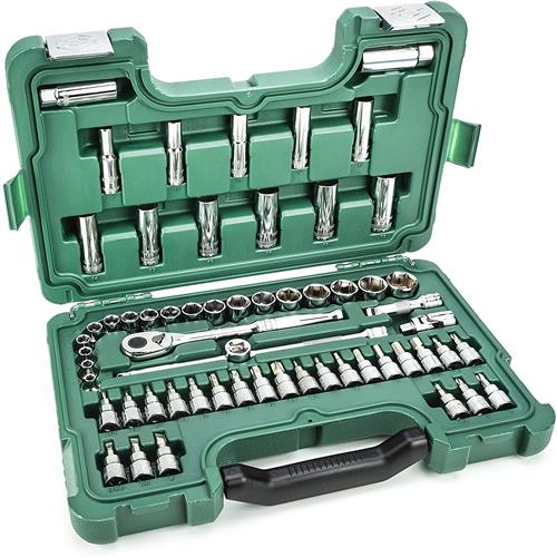 Wholesale z60pc 1/2'' DRIVE SOCKET & BIT SET 10-32mm 6 POINT