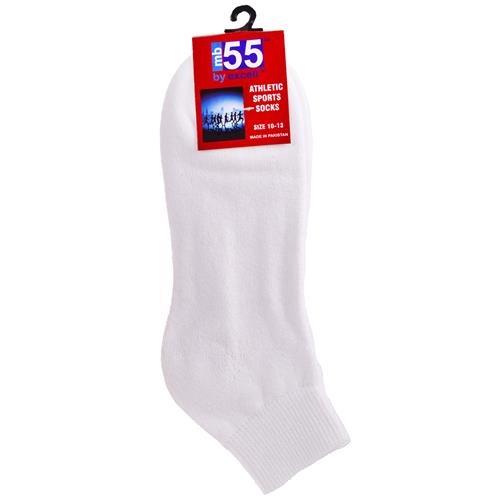 Wholesale Mens White Ankle Sock 10-13 - GLW