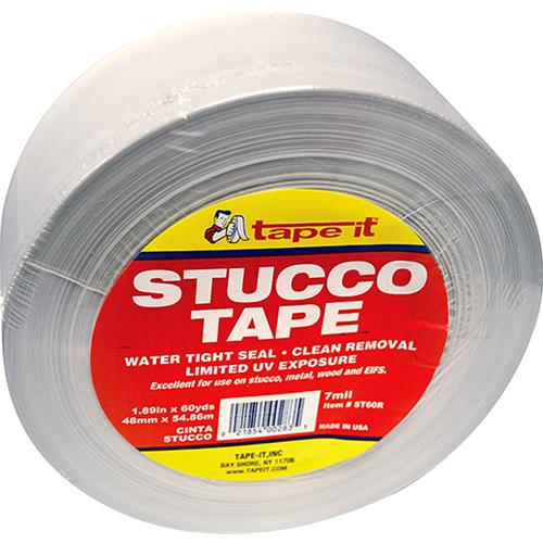 Wholesale Z1.89"" x 60 YARD STUCCO TAPE GLW