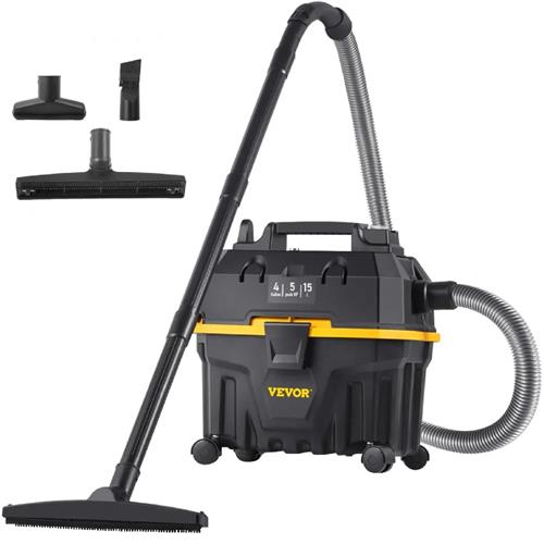 Wholesale VEVOR Wet Dry Vac, 4 Gallon, 5 Peak HP, 3 in 1 Shop Vacuum with Blowing Function