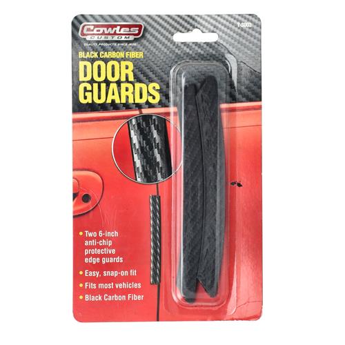 Wholesale COWLES 2PK 6'' BLACK CARBON FIGER DOOR GUARDS