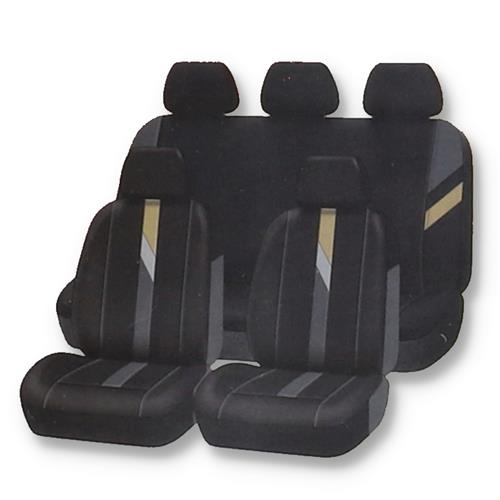 Wholesale UNIVERSAL CLOTH SEAT COVER SET -BEIGE