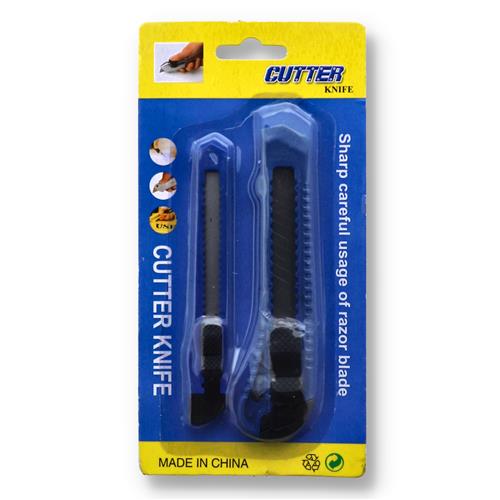 Wholesale  2PC PLASTIC UTILITY CUTTER KNIFE