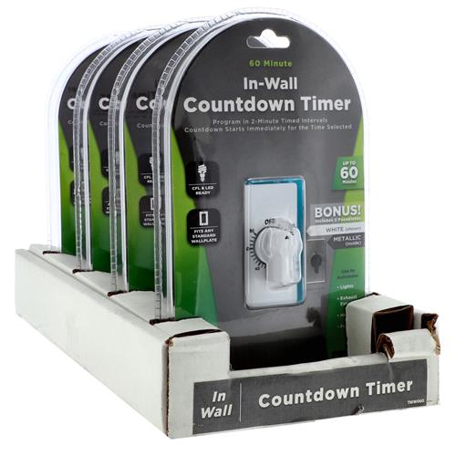 Wholesale IN-WALL 60min COUNTDOWN TIMER