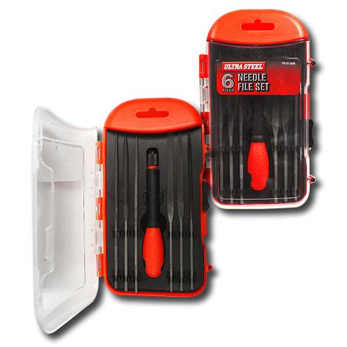 Wholesale 6 piece UltraSteel Needle File Set