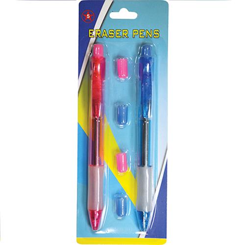 Wholesale WHOLESALE 2CT BLACK ERASER PENS GLW