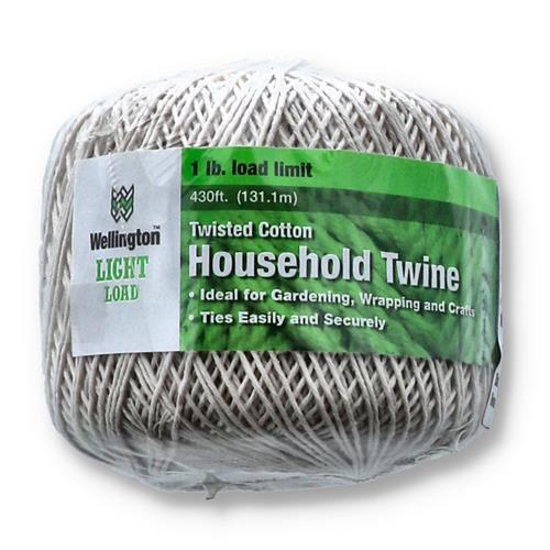 Wholesale 430'x#12 TWISTED COTTON HOUSEHOLD TWINE 1LB WLL