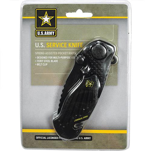 Wholesale ZUS Army Licensed Spring Assist Rescue Knife