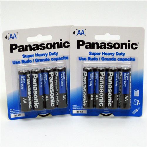 Wholesale Panasonic Heavy Duty AA Battery 4 Pack