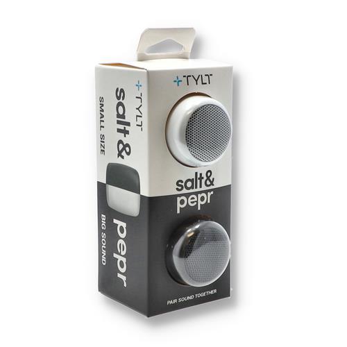 Wholesale 2PK BLUETOOTH MINI BOOM SPEAKERS SALT & PEPR