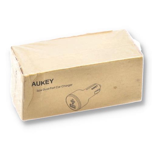Wholesale AUKEY 2 PORT 12V 36W FAST CHARGER USB-C & A