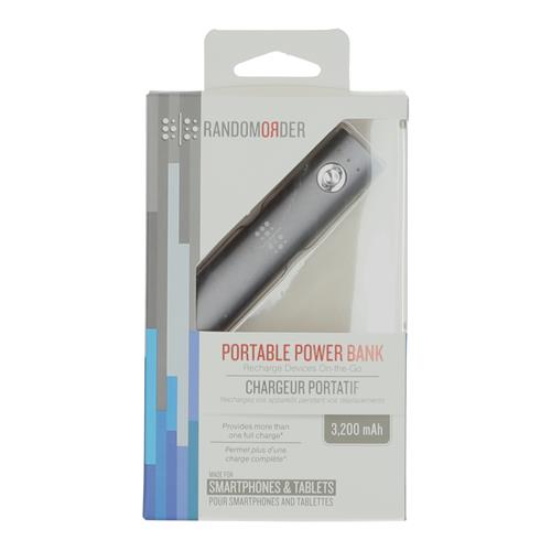 Wholesale PORTABLE POWER BANK 3200 mAH GRAY
