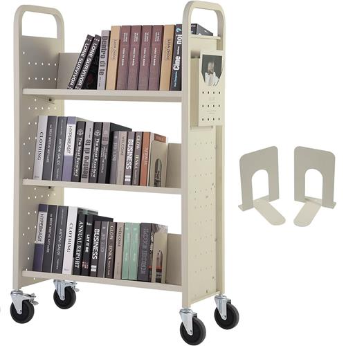 Wholesale VEVOR 31 X 15 X 49'' CREAM LIBRARY CART