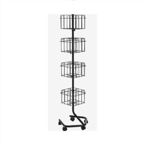 Wholesale VEVOR 4 TIER SPINNING BROCHURE DISPLAY RACK