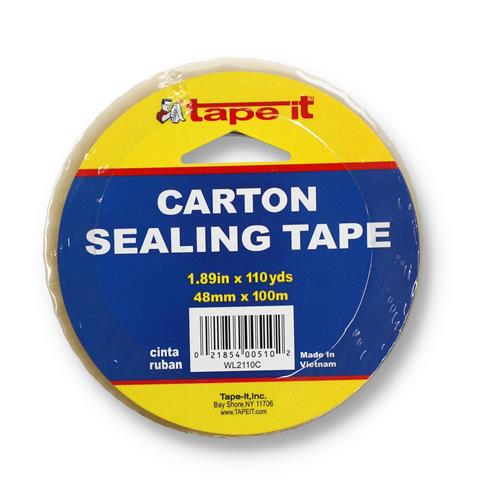 Wholesale 1.89" x 110 YARD CLEAR CARTON SEALING TAPE