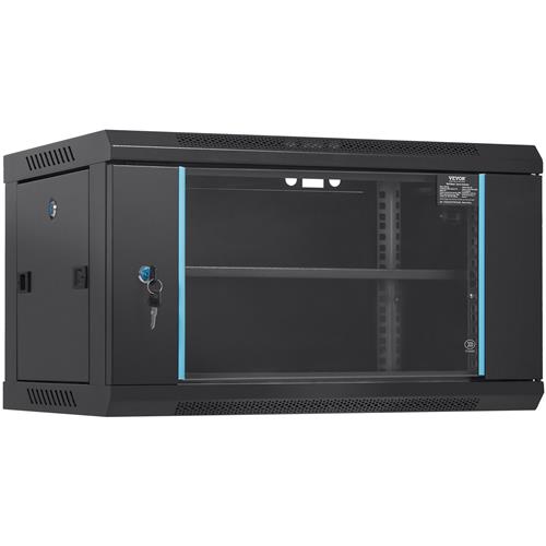 Wholesale VEVOR 6U WALL MOUNT NETWORK SERVER CABINET 15.5'' DEEP 200LB MAX