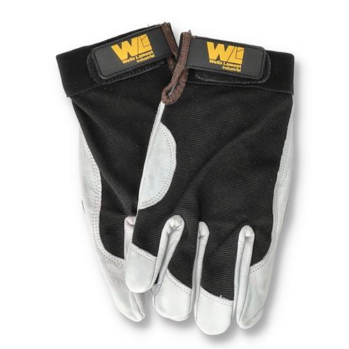 Wholesale WELLS LAMONT WHITE LEATHER WORK GLOVE LARGE SOME STAINING