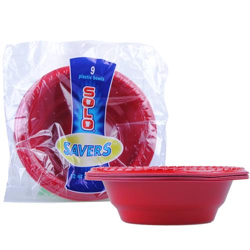 Wholesale Solo Red Party Bowl 12oz